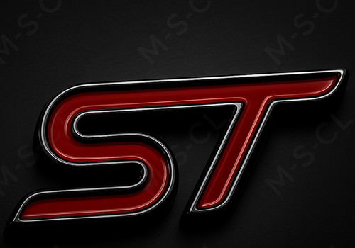 Metall emblem lenkrad - st,
